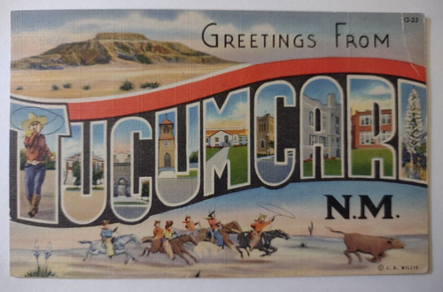 Saluti souvenir tucumcari - souvenir, da