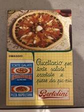 Catalogo Ricettario Bertolini MariaRosa 1984 Originale Vintage Come Nuovo Rare