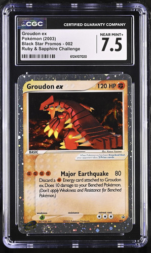 Groudon 002 2003 pokemon - ex,