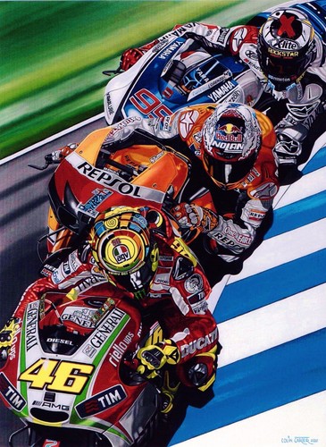 Valentino rossi 122x91 cm - 122x91,5,