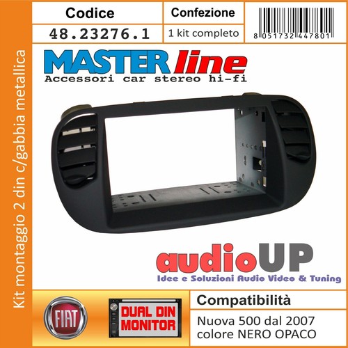 Mascherina autoradio din - 2,