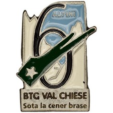 Distintivo 6° Battaglione Alpini Val Chiese