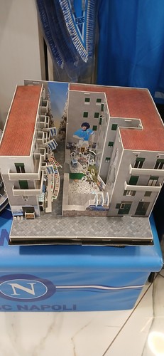 Puzzle murales maradona - 3d,