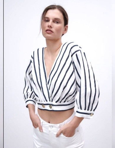 Top nautico zara donna - top,