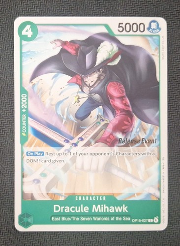One piece tcg dracule mihawk - one,