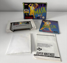 The Mask Super Nintendo SNES GIG PAL ITA Italiano Completo con Poster