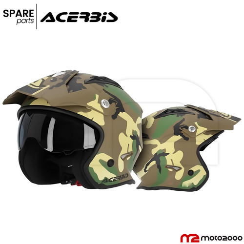 Casco jet aria acerbis moto - casco,