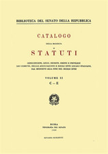  - Catalogo della raccolta di