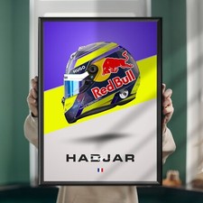 Casco Isack Hadjar, Red Bull