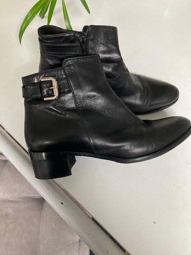 Stivaletti neri vera pelle - stivaletti,