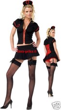 vestito infermiera nero dark