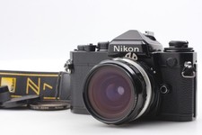 [Quasi come nuovo] Nikon FE 35mm fotocamera pellicola Ai convertito obiettivo MF 28mm f3.5 dal GIAPPONE