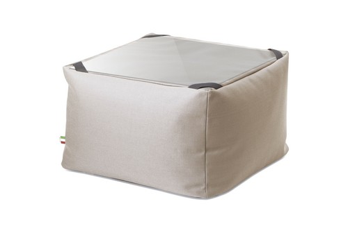 Pouf tavolino imbottito per - pouf,
