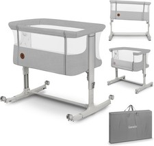 lionelo Aurora 3in1 Culla Co-sleeping e Lettino da viaggio per neonato bambini f
