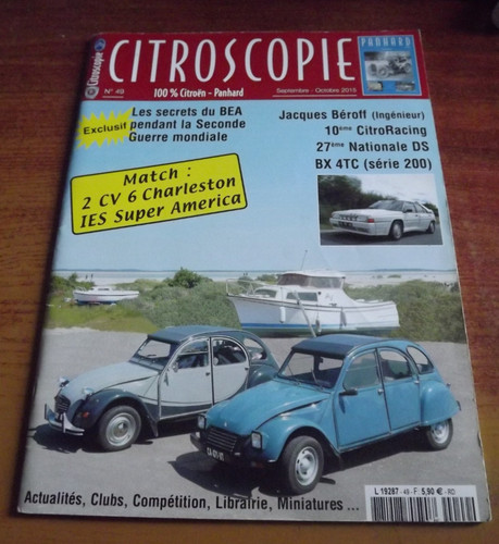 Citroscopie citroen 4tc - 49, bx
