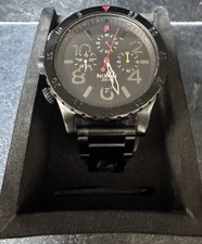 Nixon 48-20 Chrono All Black