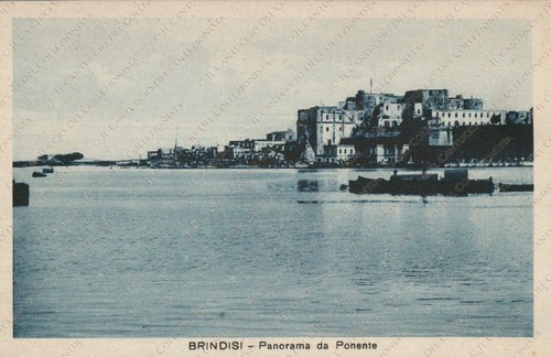 Brindisi panorama ponente - brindisi, da