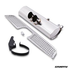 Scarico inox silenziatore - scarico,