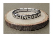 Bracciale con nome lettera