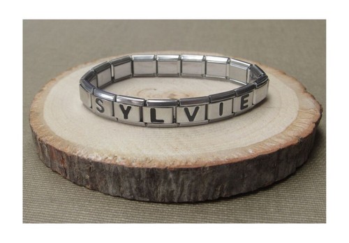 Bracciale con nome lettera