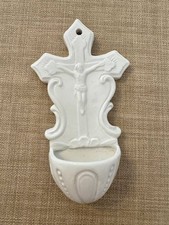 Acquasantiera in ceramica