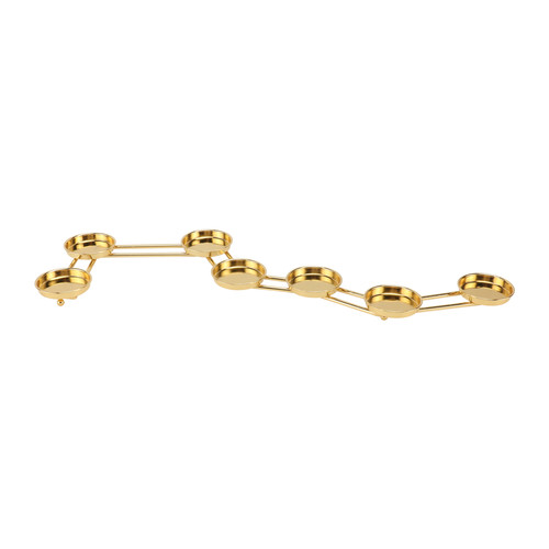Porta candele oro - supporto, per