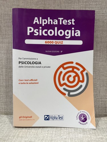 Lotto alpha test psicologia - lotto,
