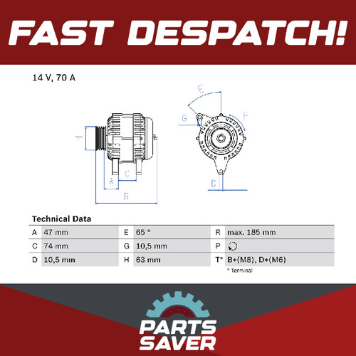 Alternatore adatto bmw - alternatore,