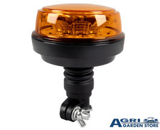 Lampeggiante LED Ama 12-24V Base Flessibile Omologato Trattori Camion Muletti