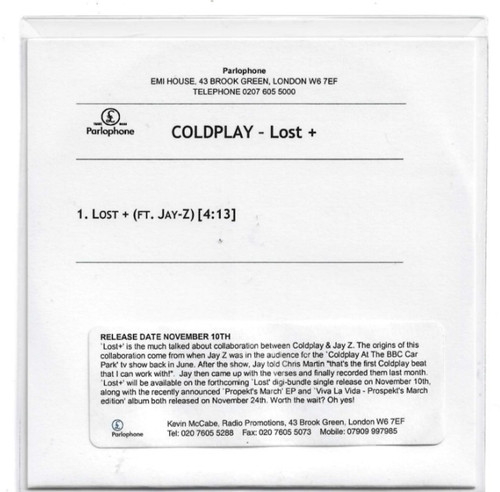 Coldplay lost - coldplay,