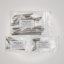 HONDA CB 450 K1-K7 1968-1974 Kit n°3 vis BTR inox carters CB450K CB450