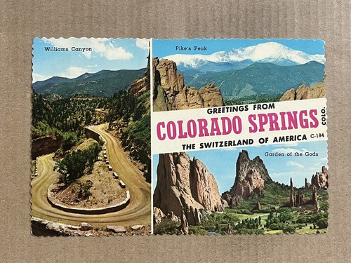 Cartolina colorado springs - cartolina,