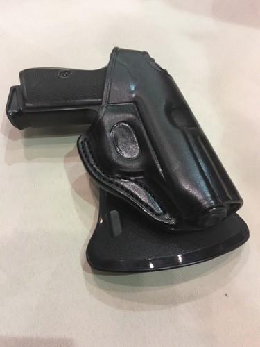 Premium leather paddle holster - paddle,