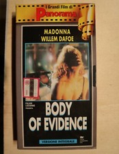 film VHS BODY OF EVIDENCE