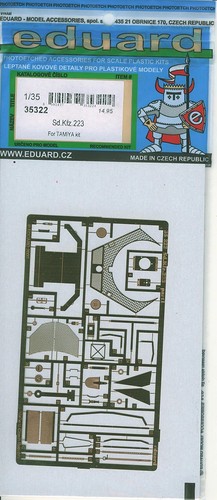 Eduard 35322 photoetch - eduard,