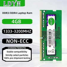 DDR3 DDR4 4GB Laptop Memories