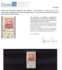 River - 10 f. Red Reaper n. 22a cifre bianche - Cert. Emorous