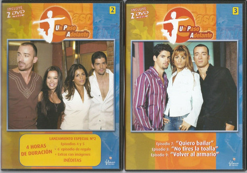 Paso adelante - paso, 3)
