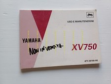 Yamaha XV 750 Virago 4FY 1993-94 manuale uso manutenzione italiano originale