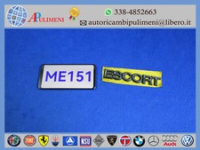 LOGO EMBLEMA FREGIO POSTERIORE "ESCORT" FORD ESCORT COSWORTH