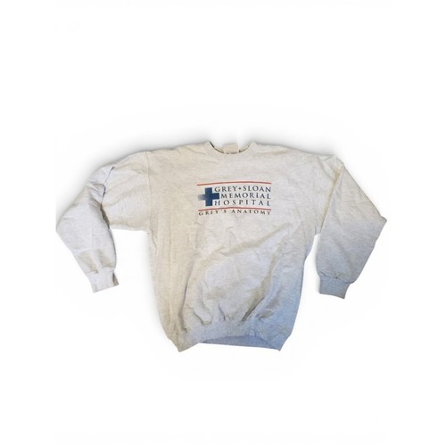 Felpa girocollo vintage grigia