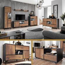 NUOVO komodee Orvieto Mobili Per il Soggiorno Rovere Antracite LED Illuminazione