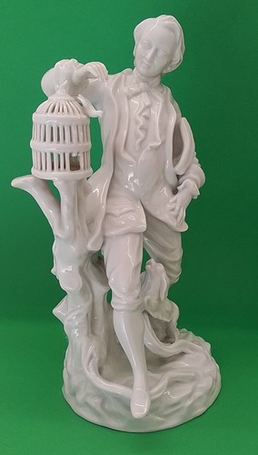 Statua porcellana heubach - statua, in