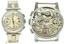 Orologio Cronografo Valjoux 23 vintage anni 40 swiss watch ultra rare clock