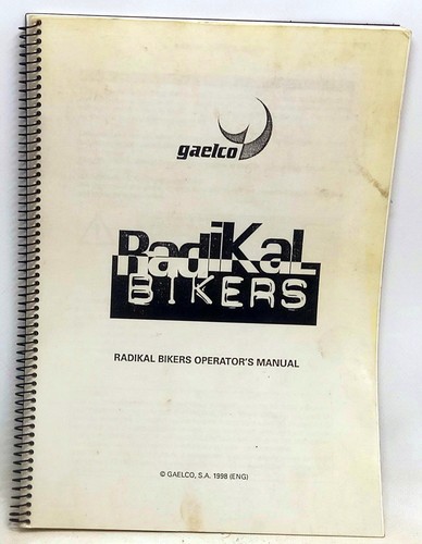 Radikal bikers manual - -, placa