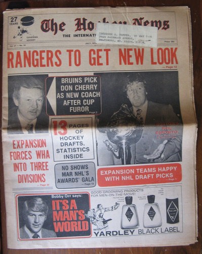 Luglio 1974 the hockey news - hockey,