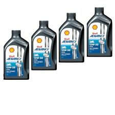 Shell Advance Ultra 4 T 15W50 SM MA2 -100% Sintetico - Nuova Formula PurePlus  
