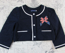 Giacca trapuntata blu navy