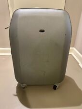 Trolley Valigia Grande (77 cm) BRIC'S Rigida Color Argento Lucchetto TSA007