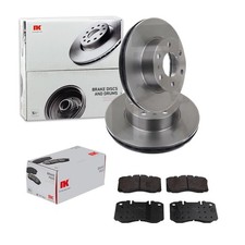 NK Dischi Freno + Pastiglie Anteriori Adatto A per Daily 4 5 Cassone Ribaltabile